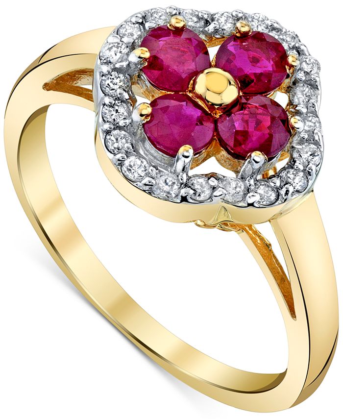 Macys shop ruby rings