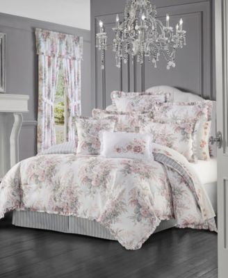 Royal Court Estelle Comforter Set Collection Bedding In Blush