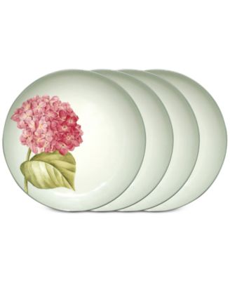 Colorwave Floral Accent Plates, Set of 4