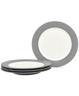 Noritake Colorwave Rim Ice Dinner Plates, Set of 4 - Macy's