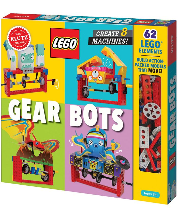 Klutz Lego Gear Bots Set, 136 Piece - Macy's