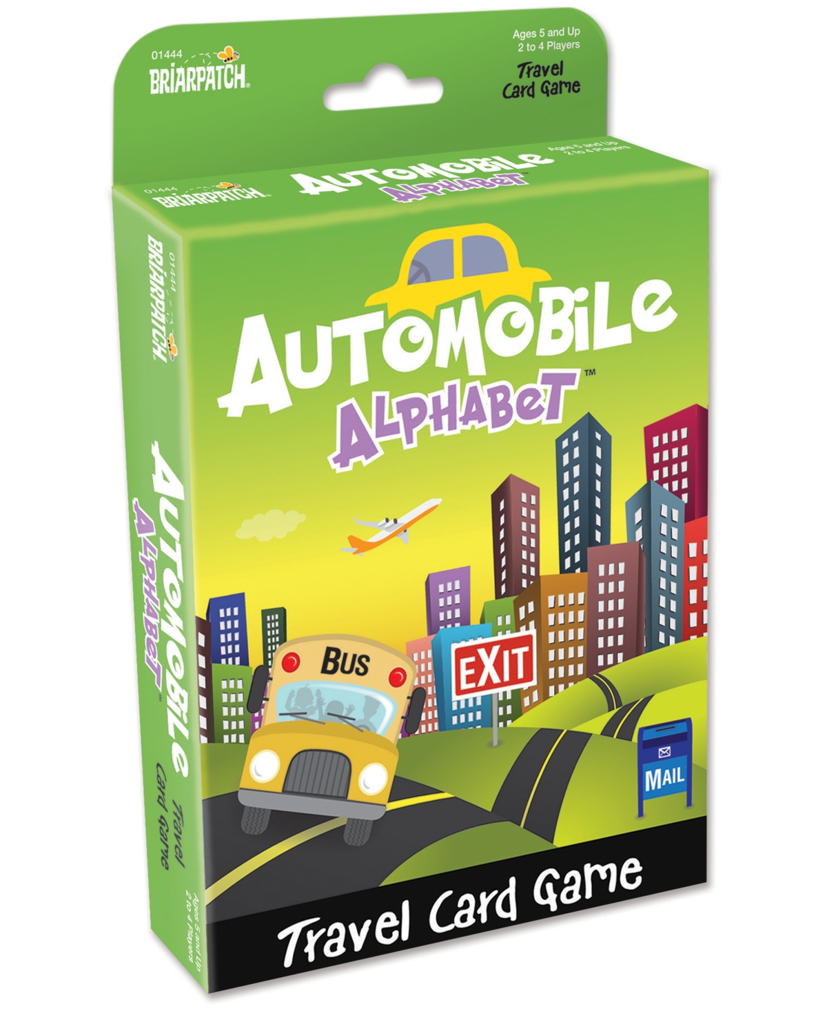 Briarpatch Kids' Automobile Alphabet Travel Card Game Set, 53 Piece In Multi