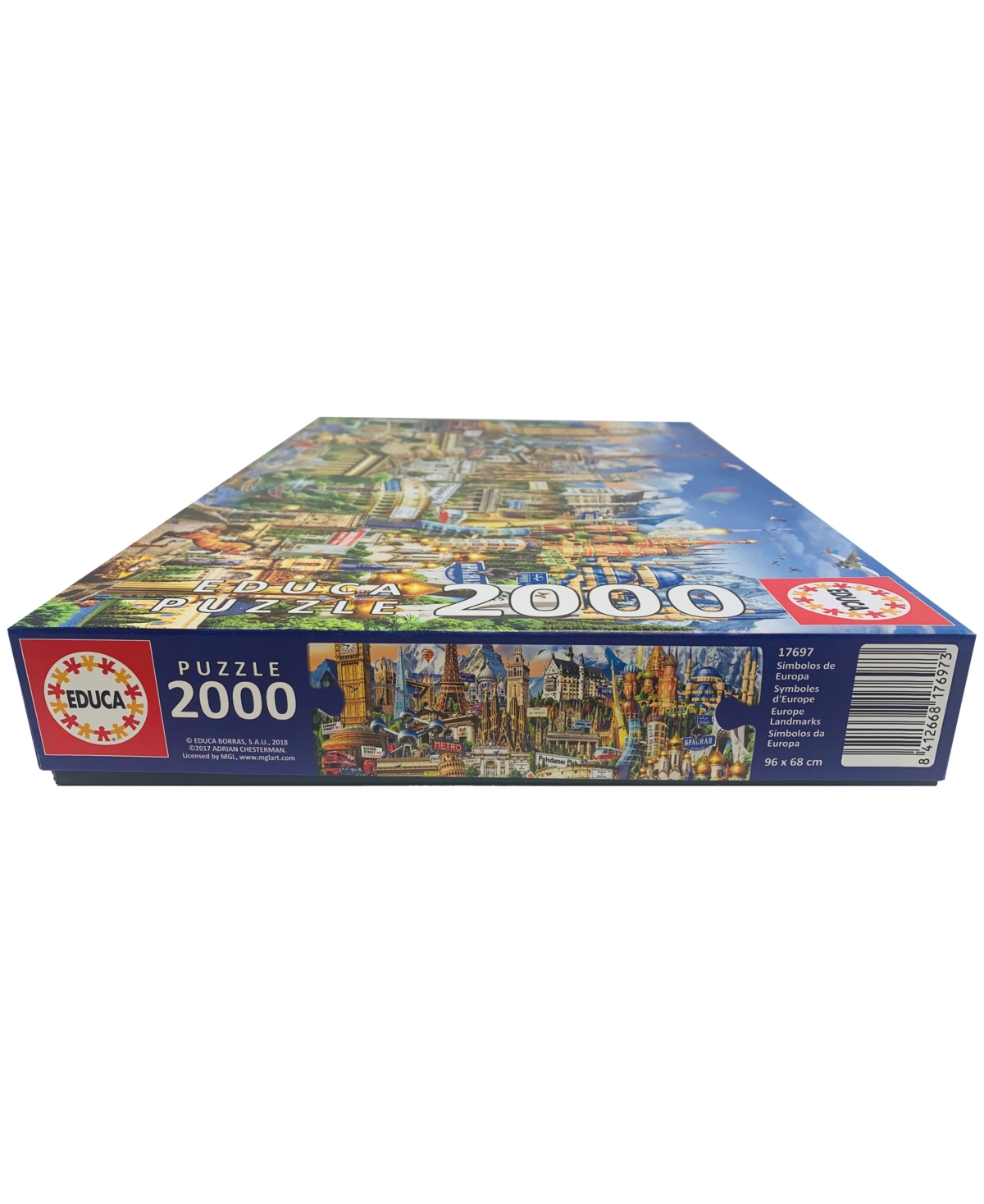 Educa Europe Landmarks Puzzle Set, 2001 Piece In Multi
