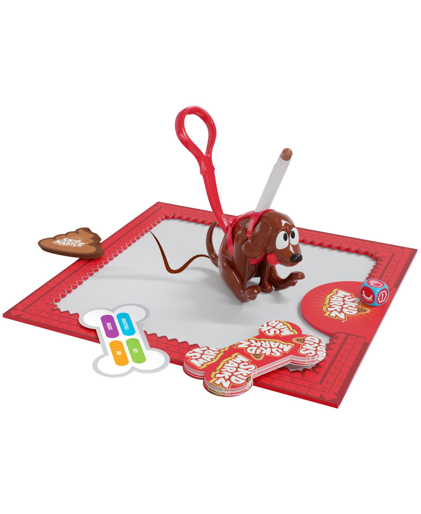 Детские настольные игры Goliath The Scootin' Dog-Doodlin' Game 142-Piece Drawing Board Game, Ages 6+ — фото 3