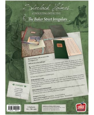 Sherlock Holmes Consulting Detective - The Baker Street Irregulars Puzzle Set