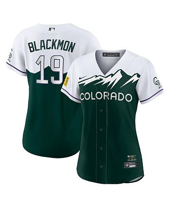 Nike Women s Charlie Blackmon Green Colorado Rockies City Connect