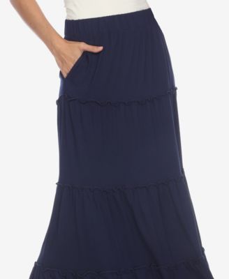 Women's Tiered Maxi Skirt