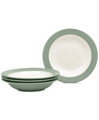 Colorwave Pasta/Rim Soup Bowls 20 Oz, Set of 4