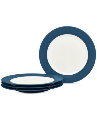 Noritake Colorwave Rim Ice Salad Plates, Set of 4 - Macy's