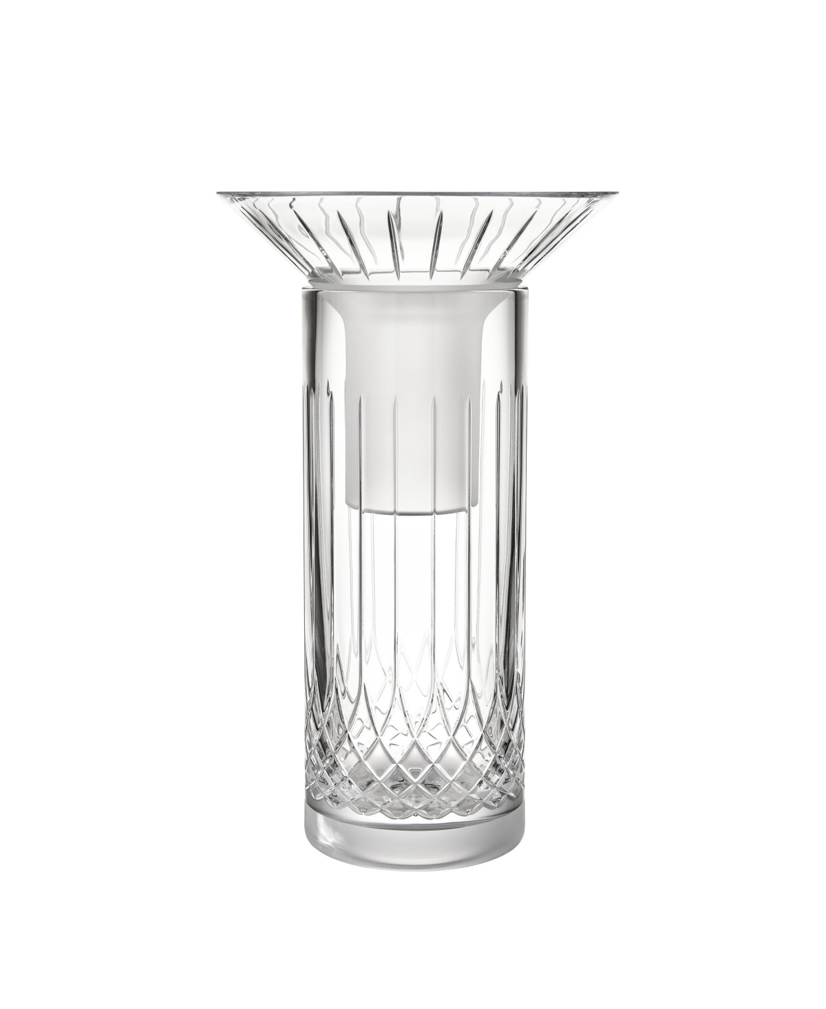 Waterford Lismore Arcus 2 Piece Vase Set In Clear