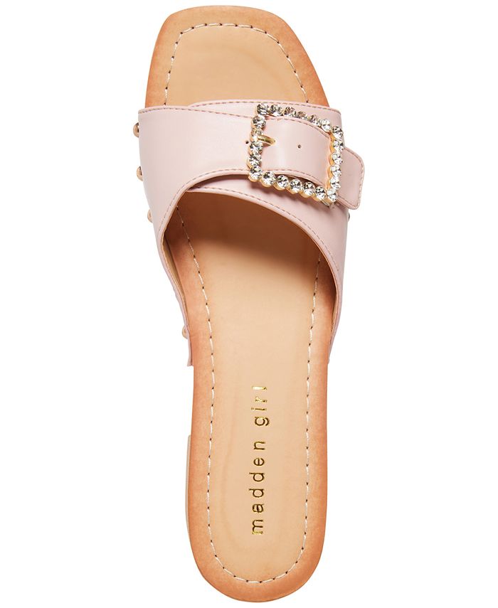 Madden Girl Annika Wooden Platform Sandals & Reviews Sandals Shoes