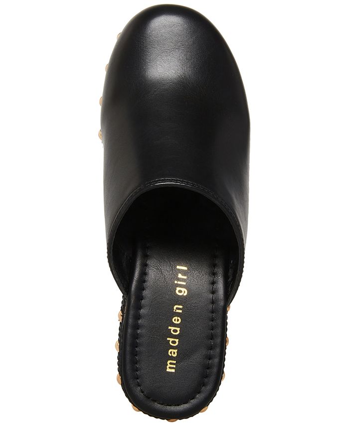 Madden Girl Friday Wooden Platform Clogs & Reviews Mules & Slides