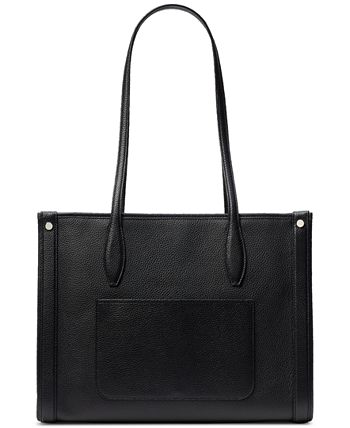 Kate Spade New York Market Pebbled Leather Medium Tote Bag - Parchment