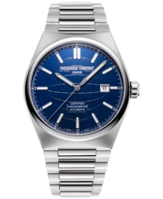 Men's Swiss Automatic COSC Highlife Stainless Steel Bracelet Watch 41mm