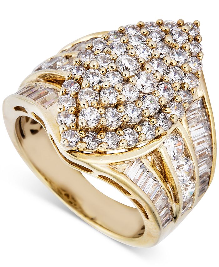 Macy's hotsell baguette ring