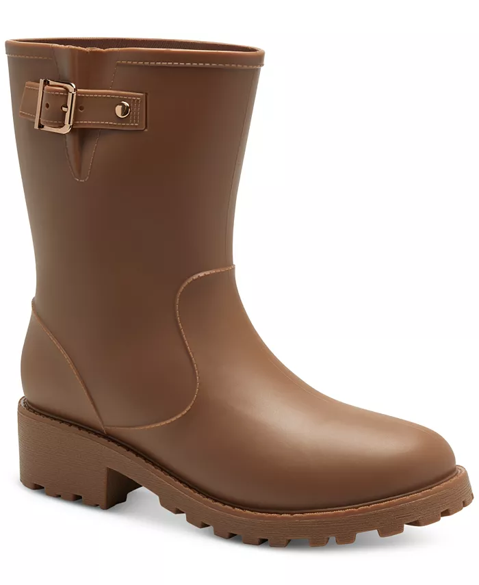 macys.com | Millyy Cold-Weather Buckled Rain Boots