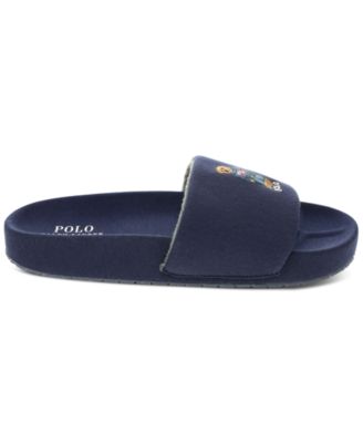 サンダル POLO RALPH LAUREN Men's Polo Bear Slide Sandals Polo Ralph Lauren Men's Polo Bear Slide Sandals - Macy's