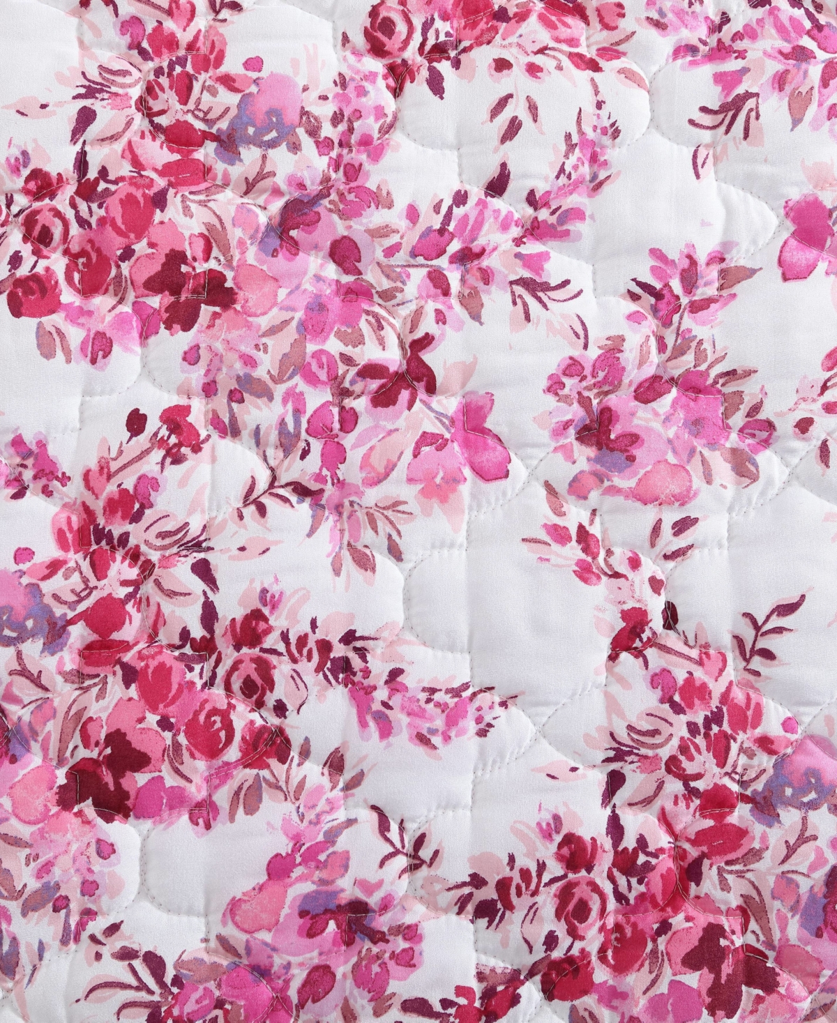 Betsey Johnson 3 Piece Floral Vineyard Quilt Set, King