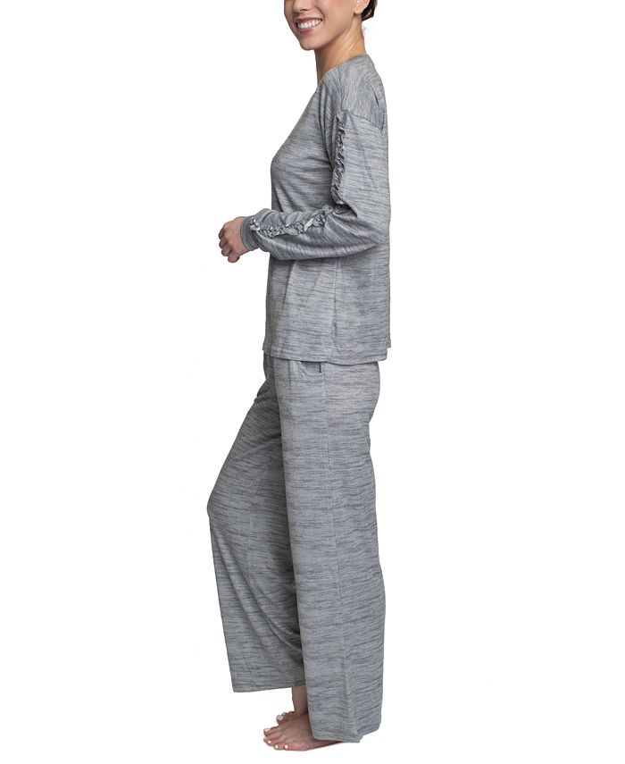 Muk Luks Women's Considered Comfort Lounge Pajama Set & Reviews All