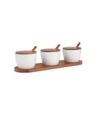 Duets Triple Condiment Server Set, 10 Piece