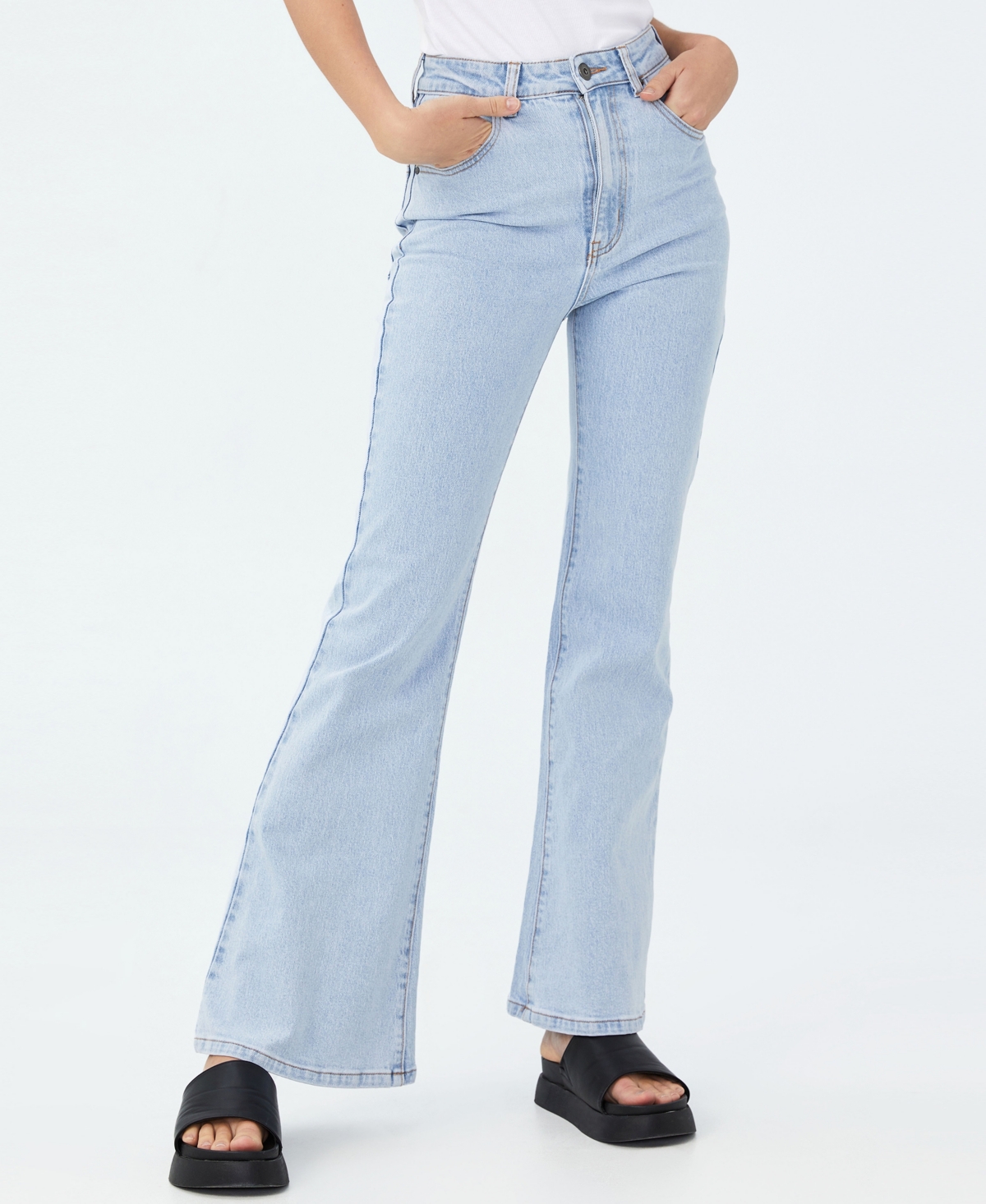 Women's Original Flare Jeans - Foam Blue