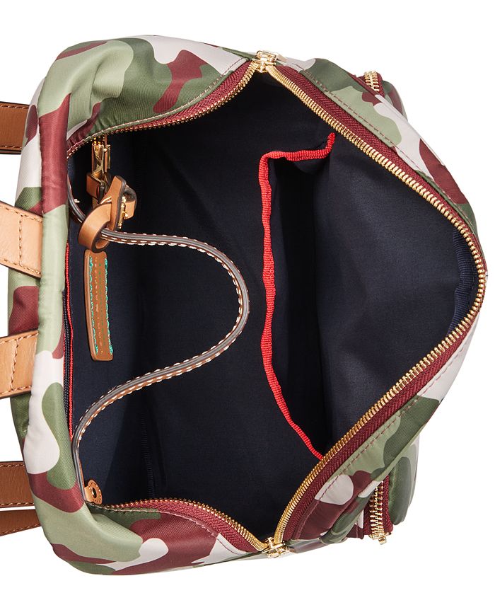 Tommy Hilfiger Julia Camo Small Dome Backpack & Reviews Handbags