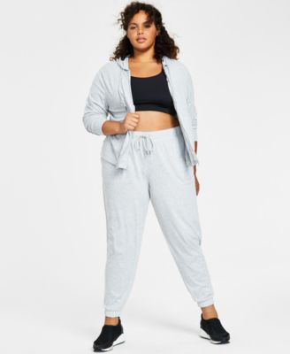 plus size jogger set