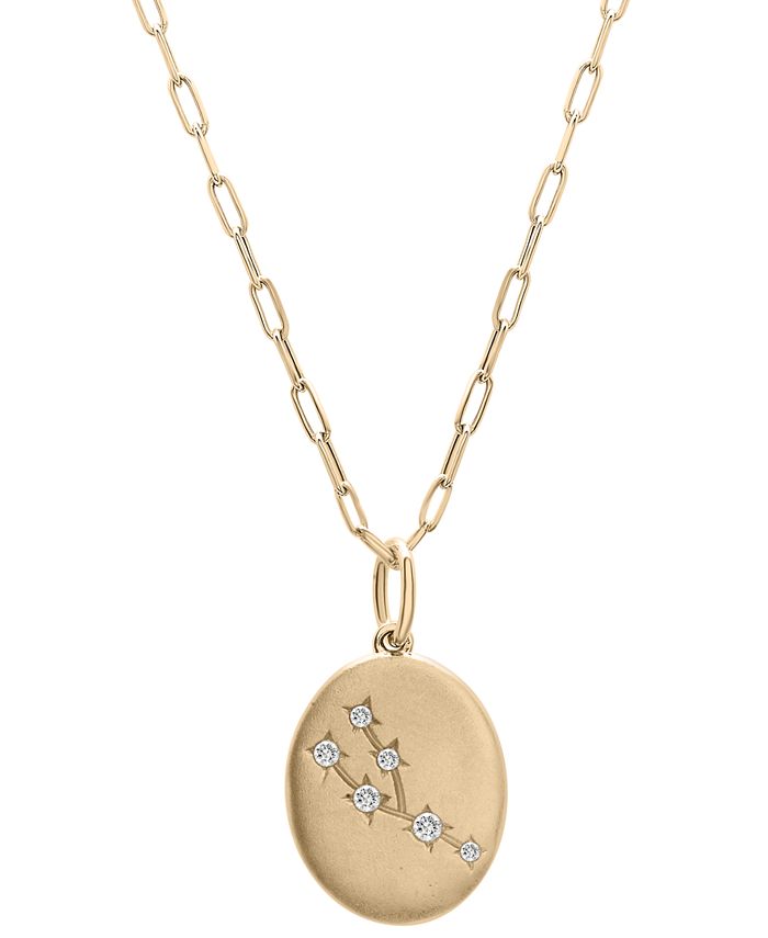 Taurus constellation shop necklace gold