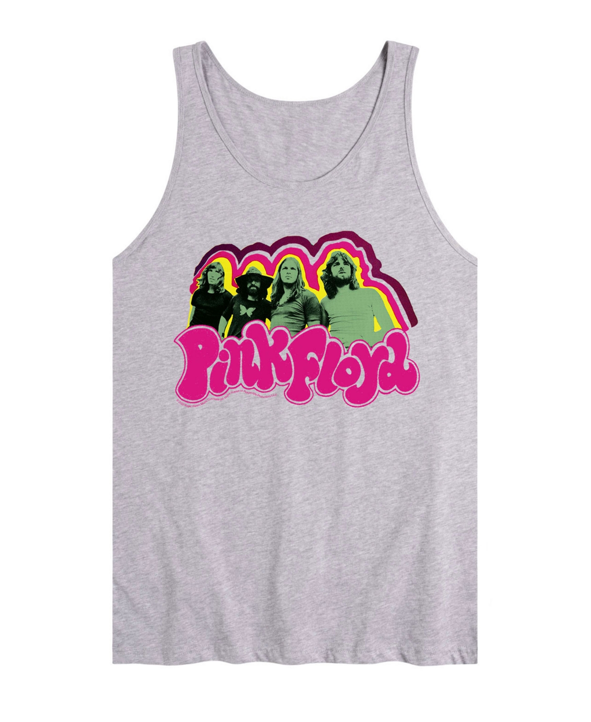 Men's Pink Floyd Group Tank - Gray