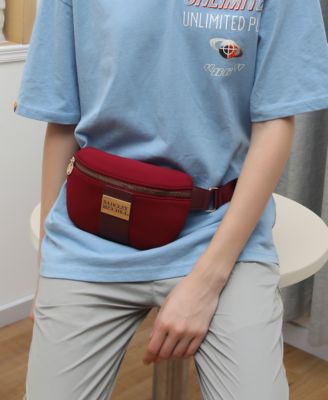 Sage Women's Scuba Belt Bag Fanny Pack