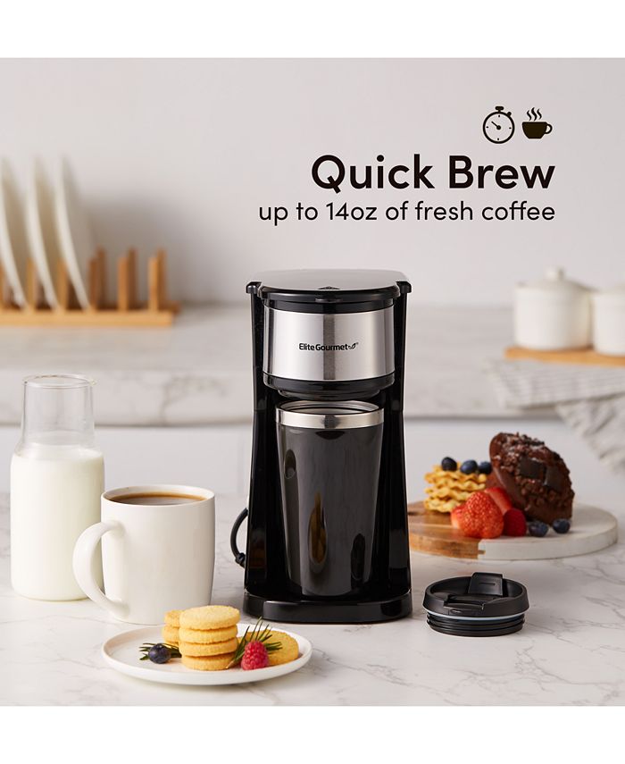 Elite Gourmet SingleServe Personal Coffee Maker Macy