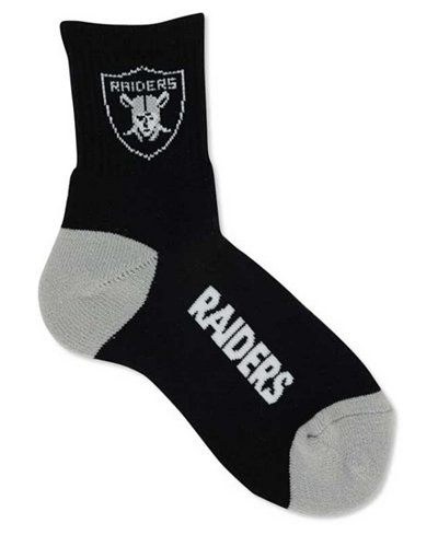 For Bare Feet Kids' Oakland Raiders 501 Socks