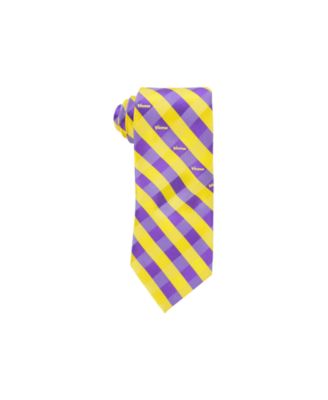 Eagles Wings - Minnesota Vikings Checked Tie