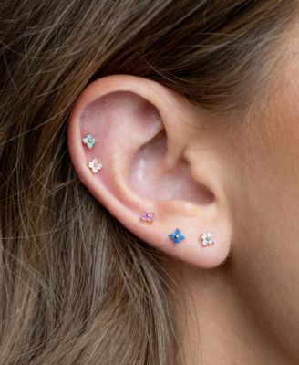 Beautiful Blossom Stud Earrings Set