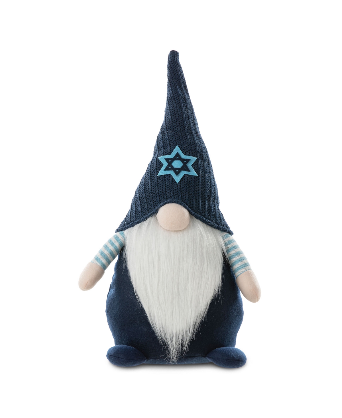25.5" Fabric Hanukkah Gnome Standing Decor - Multi