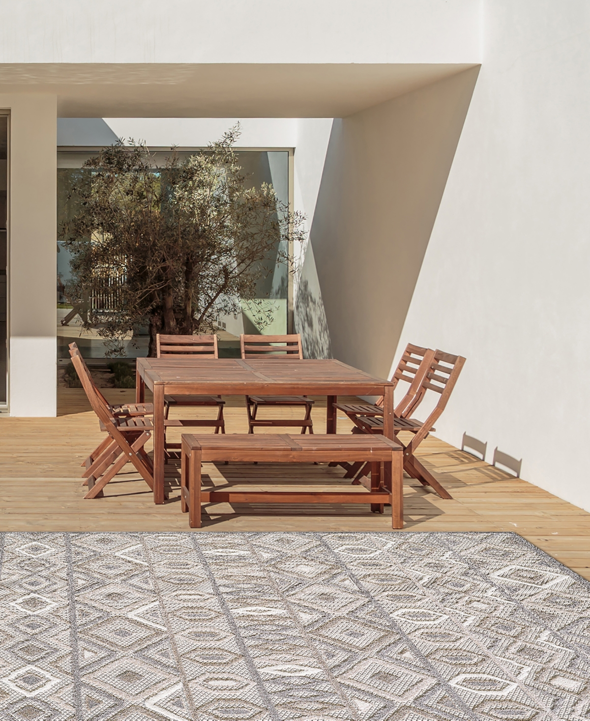 Kas Calla 3'3" x 4'11" Outdoor Area Rug