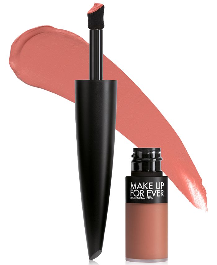 MAKEUP FOREVER ROUGE ARTIST FOREVER MATTE 24 HR LIQUID LIPSTICK!! Does it  live up to the claims?? 