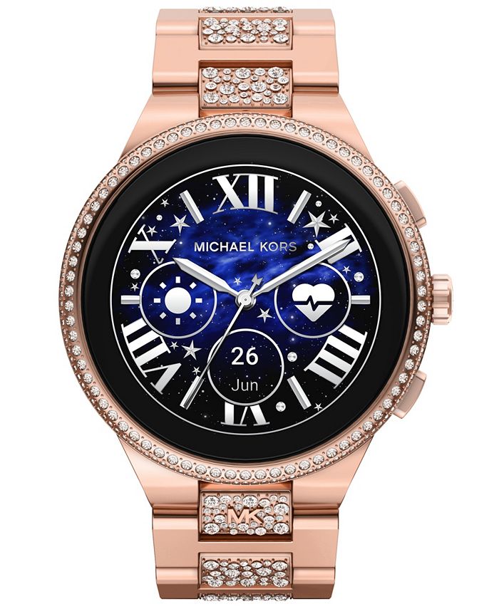 Michael kors smartwatch rose gold macys new arrivals