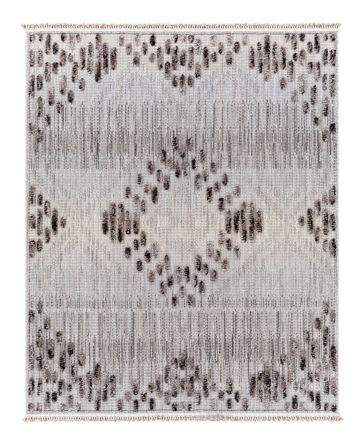 Surya Zaragoza Zrz-2310 6'7in x 9' Area Rug - Charcoal