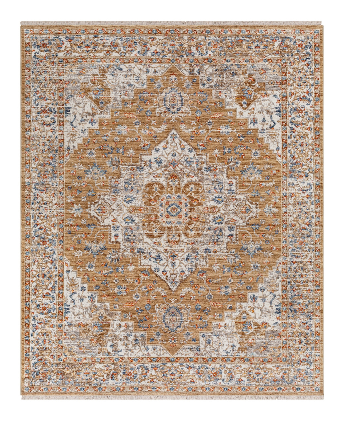 Surya Misterio Mst-2301 5' x 7'8in Area Rug - Orange