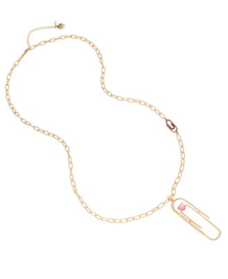 Betsey Johnson Pendant Necklace - Macy's