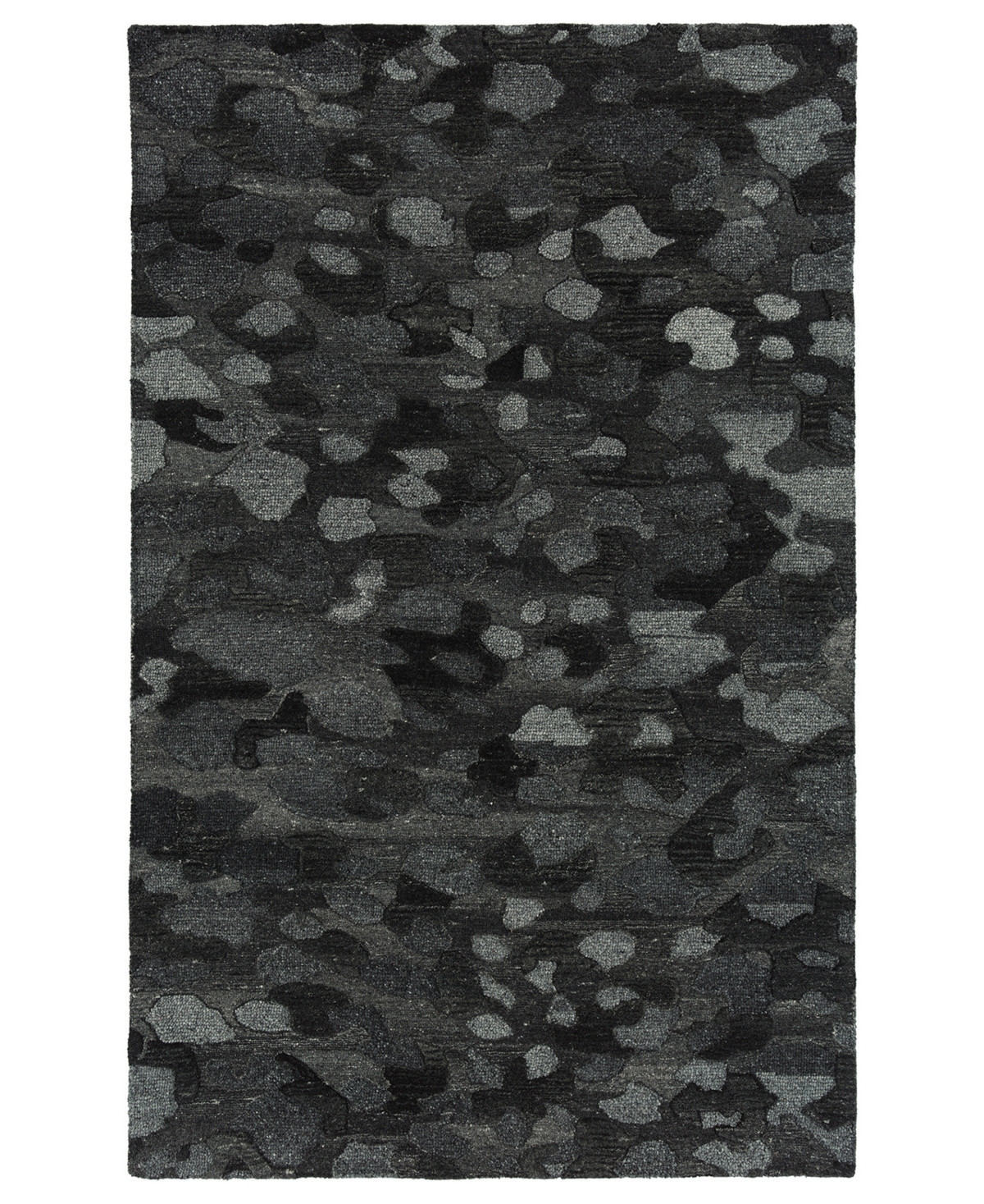 Kaleen Calvin CLV99 8' x 10' Area Rug - Charcoal