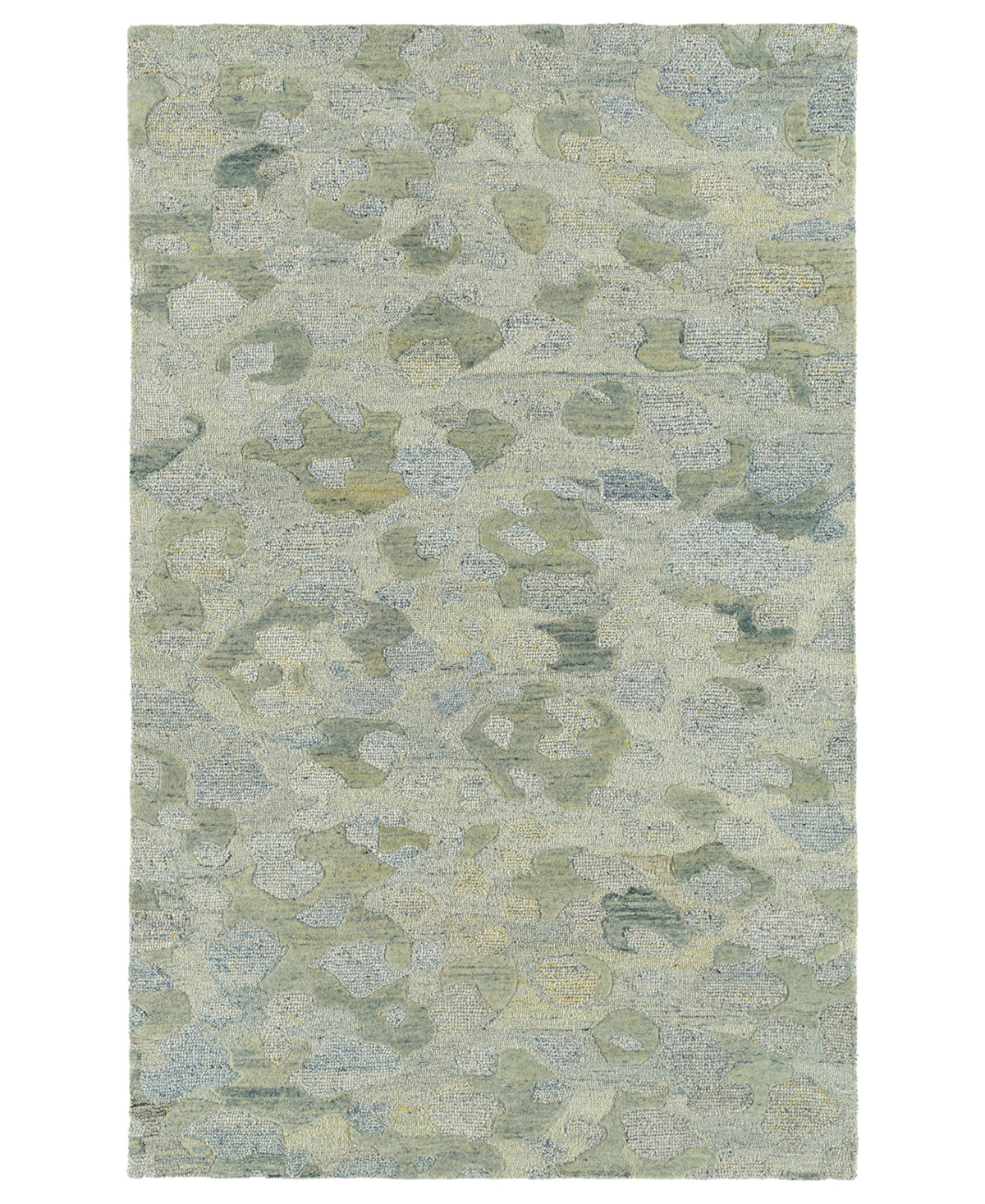 Kaleen Calvin CLV99 8' x 10' Area Rug - Gray, Mint
