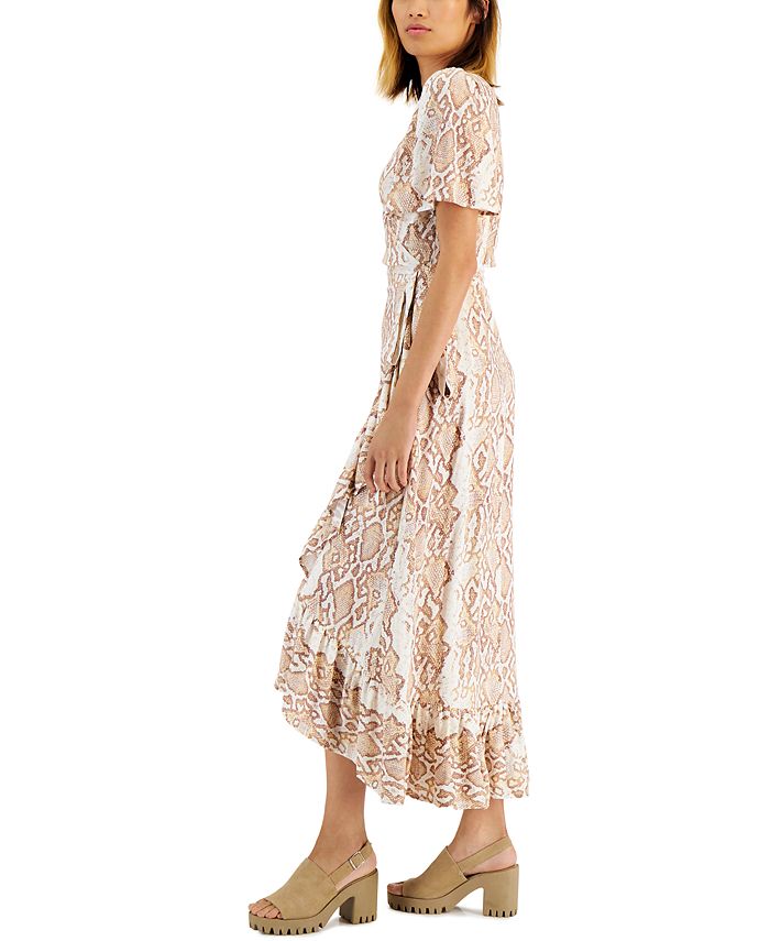 Tinsel Petite Printed Wrap Maxi Dress & Reviews Dresses Petites Macy's