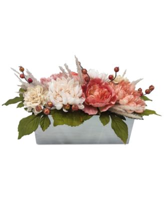Martha Stewart Collection - Peony Floral Centerpiece