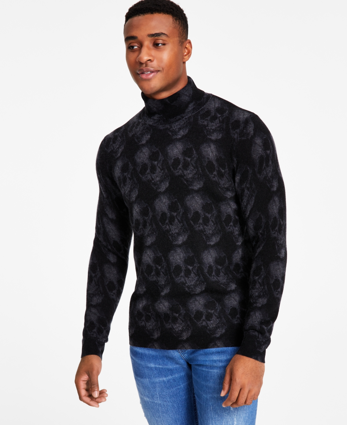 Inc top turtleneck sweater