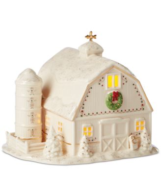 Mistletoe Park Light-Up Barn, Exclusively at Macy’s