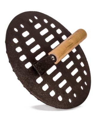 Neo 3pc Cast Iron Fry Pan & Grill Pan Set with Slotted Steak Press