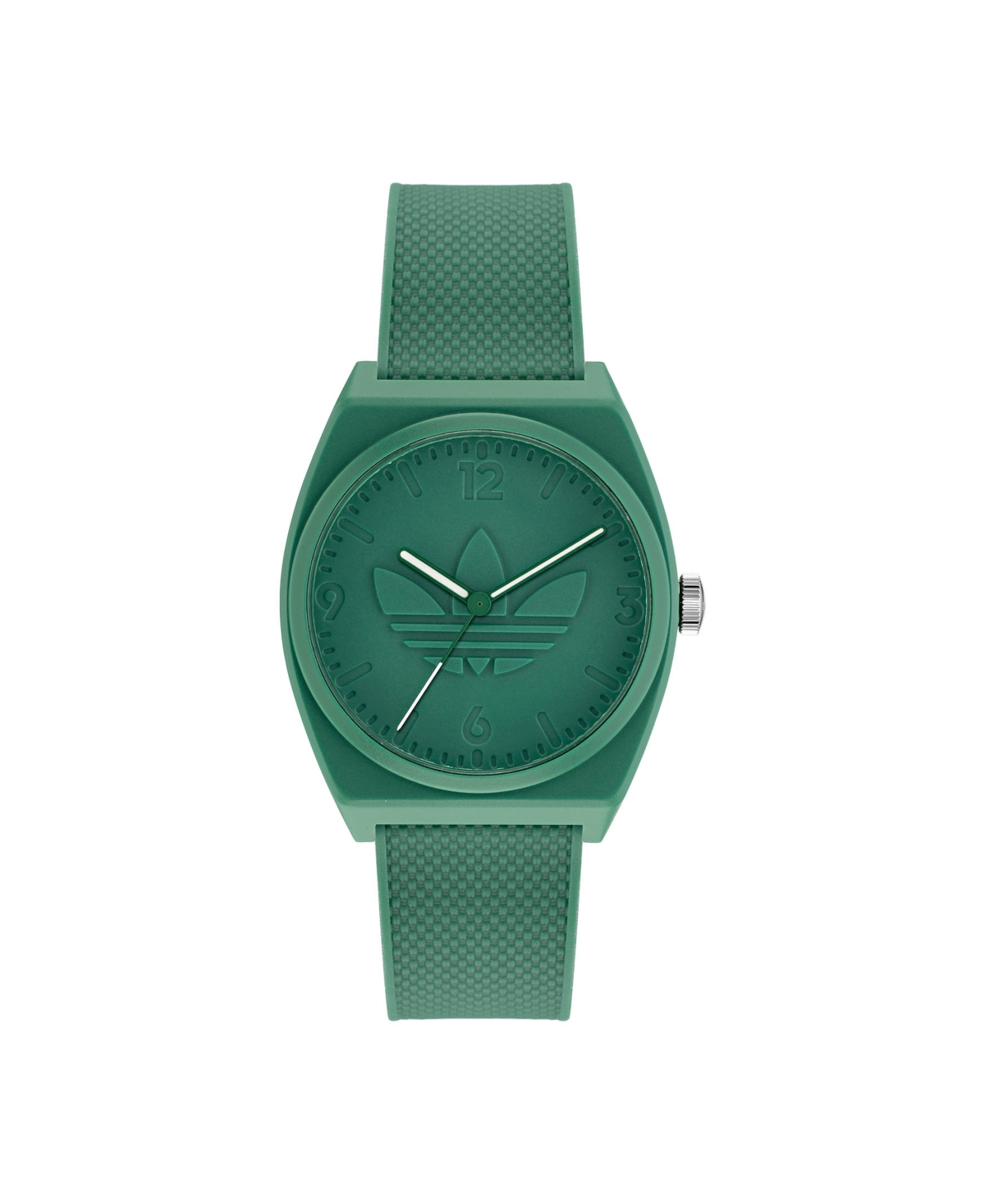 Unisex Three Hand Project Two Green Resin Strap Watch 38mm - Green