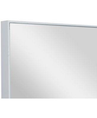 Wood Contemporary Wall Mirror